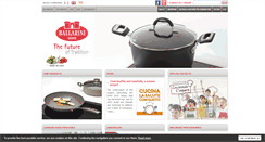Desktop Screenshot of english.ballarini.it
